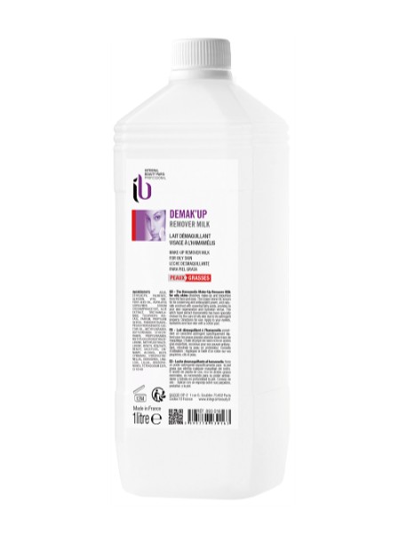 Lait demaq.Hamamelis peau grasse 1 L