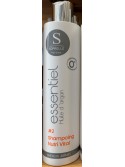 Shampoing essentiel NUTRI VITAL  CHEVEUX ABIMES 250 ml 0% substances indésirables