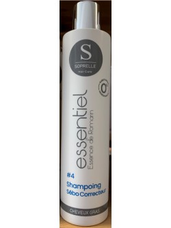 Shampoing essentiel SEBO CORRECTEUR RACINES GRASSES 250 ml 0% substances indésirables