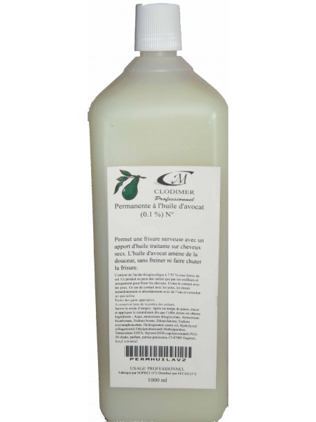 Permanente à l'huile d'avocat 1 L N°1